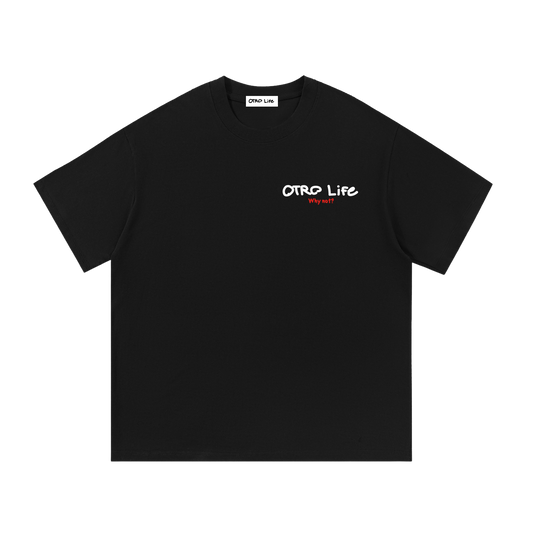 OTRO LIFE  T-SHIRT - BLACK