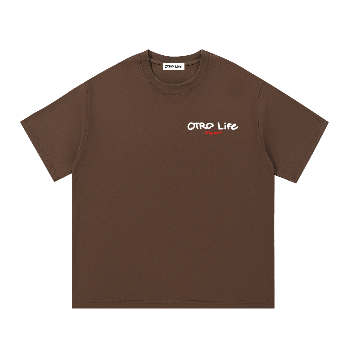 OTRO LIFE T-SHIRT - COFFEE