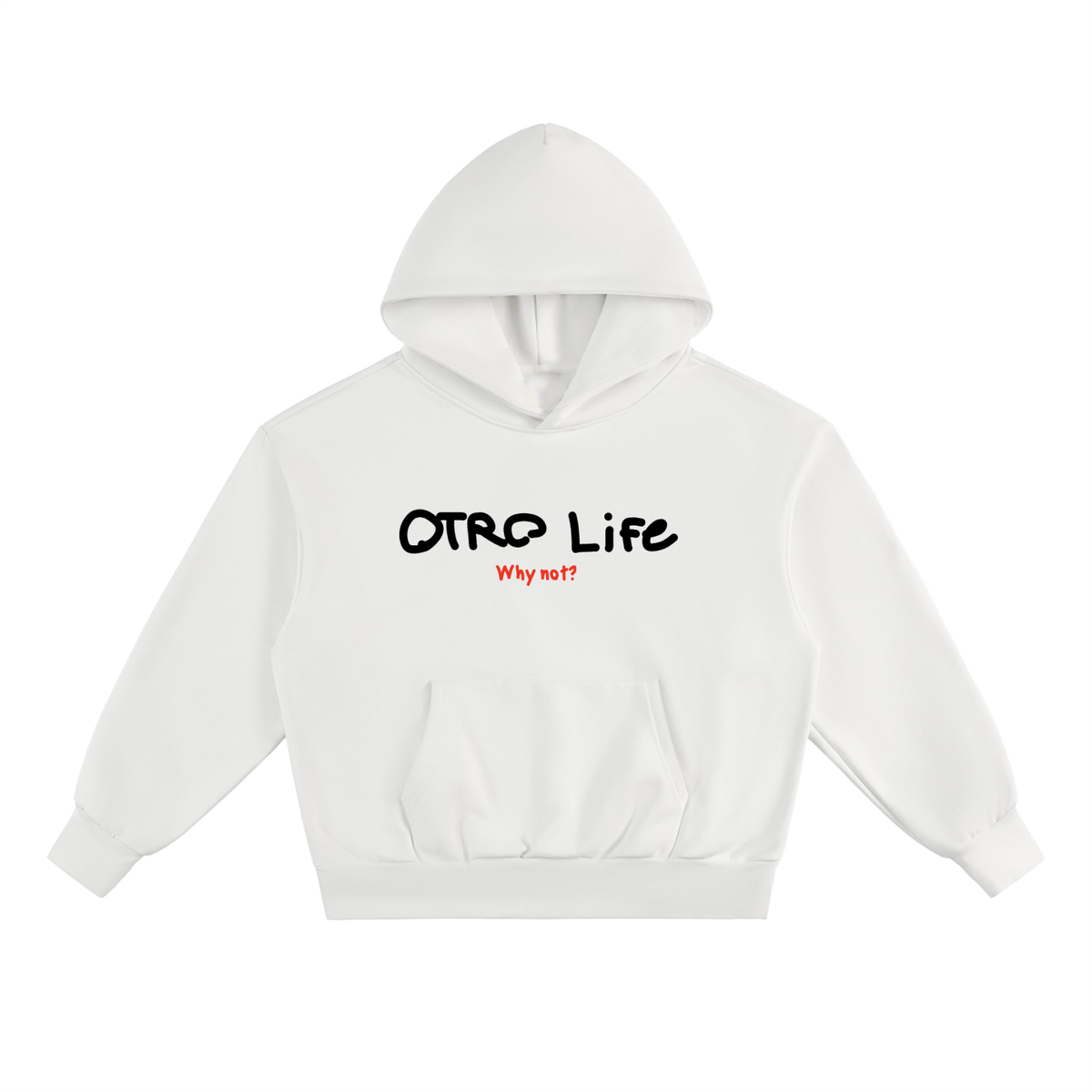 OTRO LIFE HOODIE - WHITE