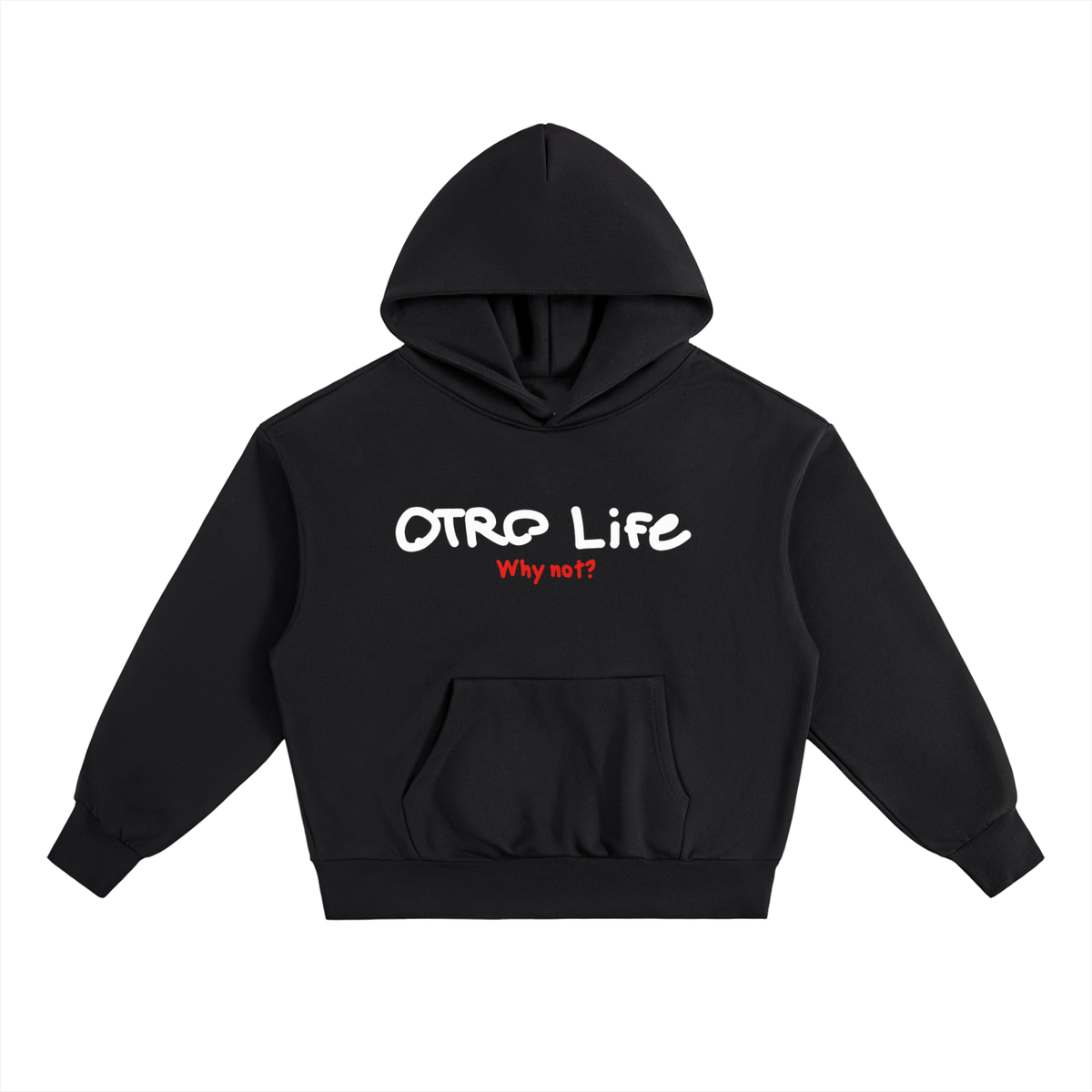 OTRO LIFE HOODIE - BLACK
