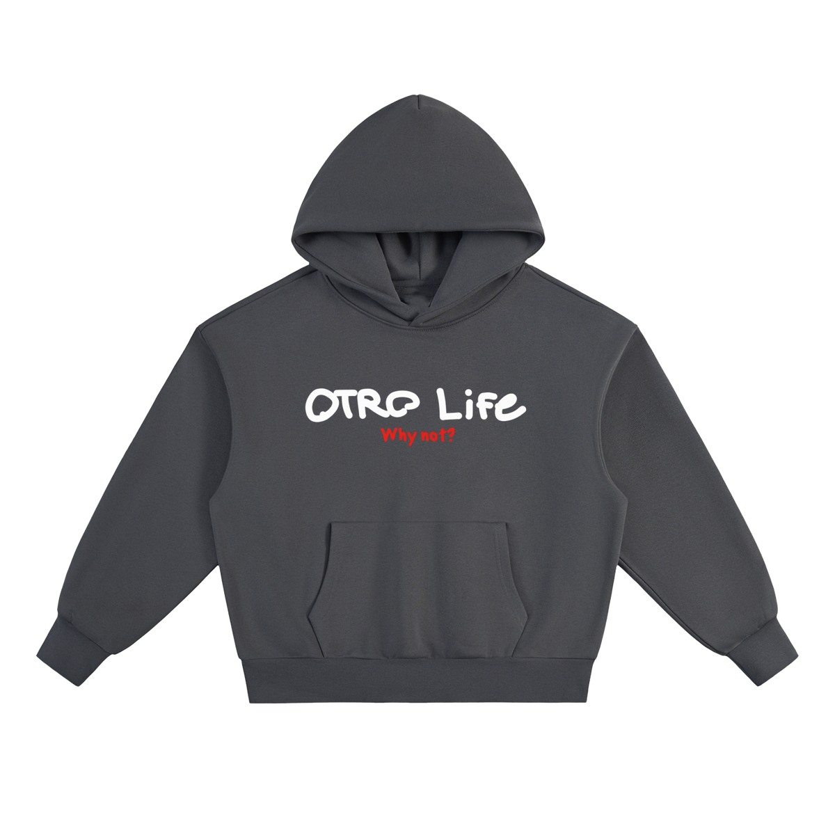 OTRO LIFE HOODIE - CHARCOAL GRAY